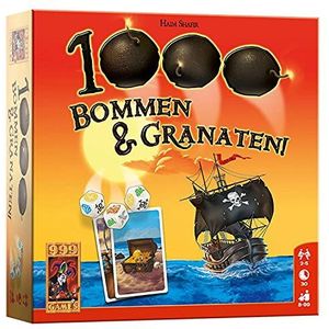 1000 Bommen en Granaten! - Dobbel zoveel mogelijk gelijke symbolen in dit piratenthema dobbelspel