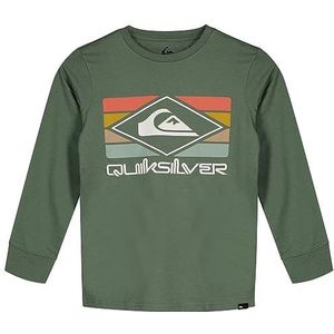 Quiksilver Qs Rainbow Ls Yth T-shirt voor jongens, 1 stuk