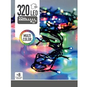 Lichtketting MULTIFUNCION 320 LEDs MULTICOLOR 220V 37m IP44