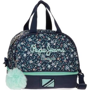 Pepe Jeans Alenka Koeltas, blauw, 25 x 19 x 15 cm, polyester by Joumma Bags by Joumma Bags, blauw, thermische voedseldrager schouderriem, Blauw, Thermische draagriem
