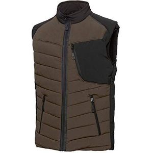 BP 1832-801-4832-Ln Thermo-vest met thermische voering, 98 g/m², 100% polyester, bruin/zwart