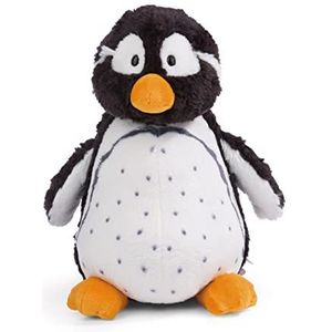 NICI 49313 Cuddly Toy Penguin Stas 20 cm zwart en wit zittend duurzaam zacht pluche schattig pluche speelgoed voor knuffelen en spelen, voor kinderen en volwassenen, geweldig cadeau-idee