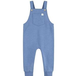 Levi's Lvn Strickoverall met zak aan de voorkant 6ek370 Levi's LVN 6ek370 gebreide jumpsuit voor babyjongens met voorzak, Atlantic Heather, 3 maanden baby jongens, Blauwgroen.