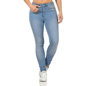 ONLY OnlRoyal Life damesjeans met hoge taille, Blauw (light blue denim), XL / 30L