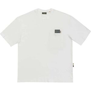 Gianni Lupo T-shirt met korte mouwen voor heren, GLW005G, wit, S, wit, S-XXL, Wit.