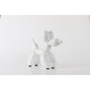 YappieDogs™ Ballon hond sculptuur officiële editie wit in geschenkdoos