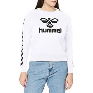 hummel Taped Classic Sweatshirt voor dames, Wit