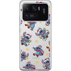 ERT GROUP Beschermhoes voor mobiele telefoon voor Xiaomi MI 11, ultra origineel en officieel gelicentieerd product, Disney-motief, motief Stitch 009, perfect aangepast aan de vorm van de mobiele telefoon, gedeeltelijk bedrukt