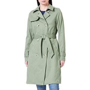 s.Oliver Dames trenchcoat groen 46 EU groen 48, Groen