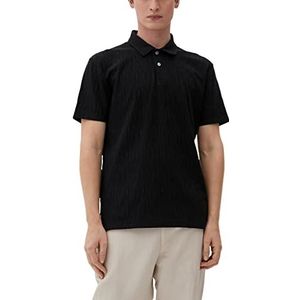 s.Oliver Poloshirt voor heren, Zwart-483