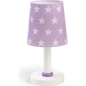 Dalber tafellamp voor kinderen sterren paars