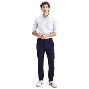 Dockers Originele skinny chino broek voor heren, marineblauw, 31W 30L UK broek, 31W/30L UK, hot navy blue, 31W/30L, lichtblauw