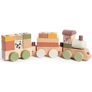 Tiny Love - Wooden Stacking Train - Boho Chic