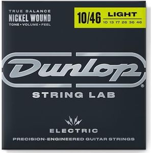 Jim Dunlop DEN1046 snaren voor elektrische gitaar, nikkel, maat M 10-46