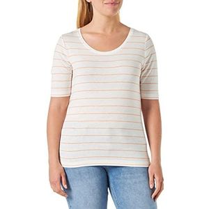 s.Oliver T-shirt à manches courtes pour femme, Orange 2115, 38