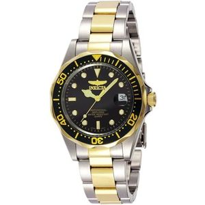 Invicta Pro Diver 8934 Horloge - 37 mm, zilver/goud/zwart., Armband
