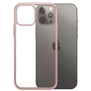 PanzerGlass Apple iPhone 12 Mini Rose Goud Goud Anti-Bacterial Frame, Roze Goud (HoneyComb)