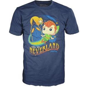 Funko Boxed Tee: Peter Pan - Big Ben - L - T-shirt - kleding - idee met korte mouwen voor volwassenen mannen en vrouwen - Officiële producten - Movies Fans