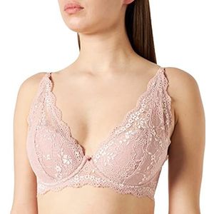 Noppies Gevoerde kanten beha voor dames, Pale Mauve P595