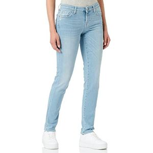 7 For All Mankind pyper skinny dames jeans, blauw (Slim Illusion Air 0zz)