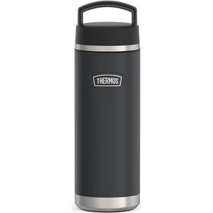 THERMOS Icon Beverage Bottle thermosfles, 0,71 l, roestvrij staal, 710 ml, warm, 18 uur / 24 uur koud, vaatwasmachinebestendig, volledig lekvrij, BPA-vrij