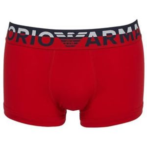 Emporio Armani Emporio Armani Heren Trunk Megalogo De trunks voor heren, Rood