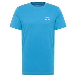 MUSTANG Style Austin T-shirt voor heren, Sea Of Belize 5444, L