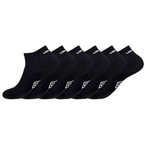 UMBRO herensokken, licht, 6 stuks, sportswear-sokken voor heren, comfortabel, duurzaam, zwart.