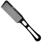 The Shave Factory Hittebestendige zwarte kammen - onmisbaar voor professionele haarverzorging - gemaakt van hoogwaardig, duurzaam materiaal (zwart 050)
