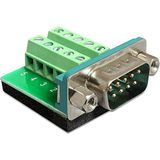 Delock 9-polige subD-splitter adapter