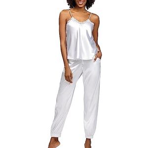 DKaren Jour Pyjamaset voor dames (1 stuk), Wit