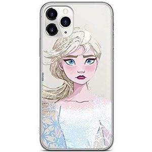 Origineel en officieel gelicentieerd Disney Frozen 2 hoesje voor iPhone 11 Pro MAX perfect aangepast aan de vorm van de smartphone, siliconen hoes, gedeeltelijk transparant