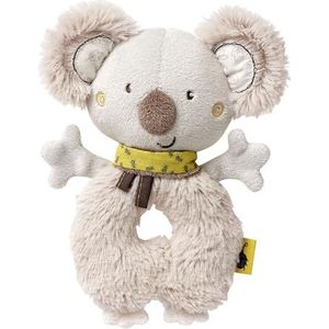 Fehn Koala rammelaarring voor baby's, pluche speelgoed met rammelaar, motorisch speelgoed voor speels leren, pluche speelgoed om in slaap te vallen, speelgoed voor baby's en kinderen vanaf