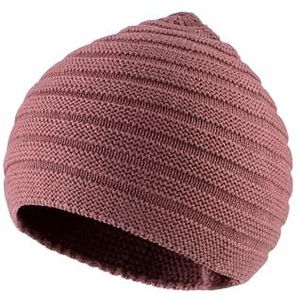 Sterntaler Bonnet tricoté unisexe en coton avec structure, Rose baies, 43