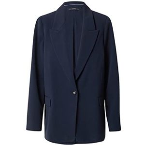 ESPRIT Collection Blazer voor dames, 400/marineblauw, 38, 400 / marineblauw