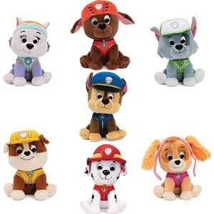 GUND -Paw Patrol, verrassingsknuffels van een puppy 15 cm, vanaf 1 jaar oud, het model kan niet worden gekozen