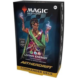 Magic: The Gathering - Aetherdrift Commander Deck-Living Energy (Engelse versie), D4142000, meerkleurig