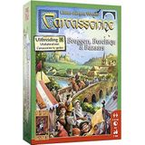 999 Games Carcassonne: Bruggen, Burchten en Bazaars - Bordspel - 7+ - Nieuwe versie - 2-5 spelers - 40 minuten speeltijd