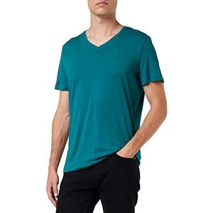 TOM TAILOR 11086 T-shirt voor heren, donkergrijs melange, XXS, 11086, donkergrijs gemêleerd