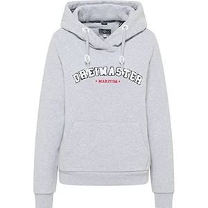 CLIMA IGLU Sweat à capuche pour femme, Gris clair mélangé., XL