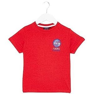 Nasa T-shirt, jongens, rood, 6 jaar, Rood