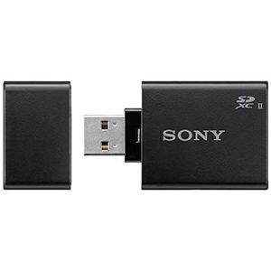 Sony MRWS1 UHS-II/UHS-I SD-kaartlezer, super snel (USB 3.1 Gen 1), ultra-compact en licht