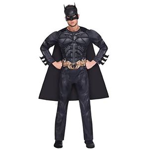 amscan 9906110 Dark Knight Rises Batman Warner Bros kostuum (maat L) unisex kinderen meerkleurig