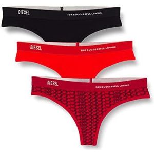 Diesel Ufst-starsey-threepack dames strings set van 3, E6483-0jmaq