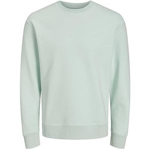 Jack & Jones Jjestar basic sweatshirt voor heren met ronde hals, Soothing Sea