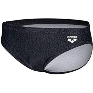 arena Heren Swim Briefs Allover Swim Briefs Heren, Zwart Multi