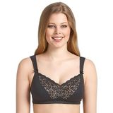 Anita havanna dames draadloze bh, Zwart
