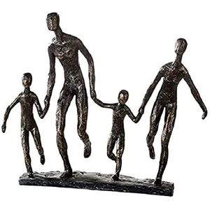 Casablanca - Figuur, sculptuur, object, decoratief figuur - familie, We Are Family - Poly - hoogte: 35 cm