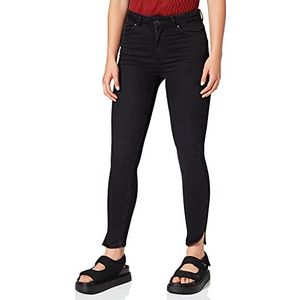 PIECES skinny jeans voor dames, Zwart (zwart)