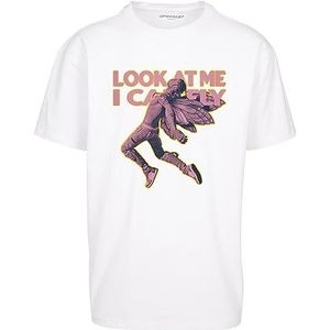 Mister Tee T-shirt décontracté au look unisexe - Convient pour toutes les robes de gader - Disponible en plusieurs couleurs - Tailles XS à 5XL, Blanc., M